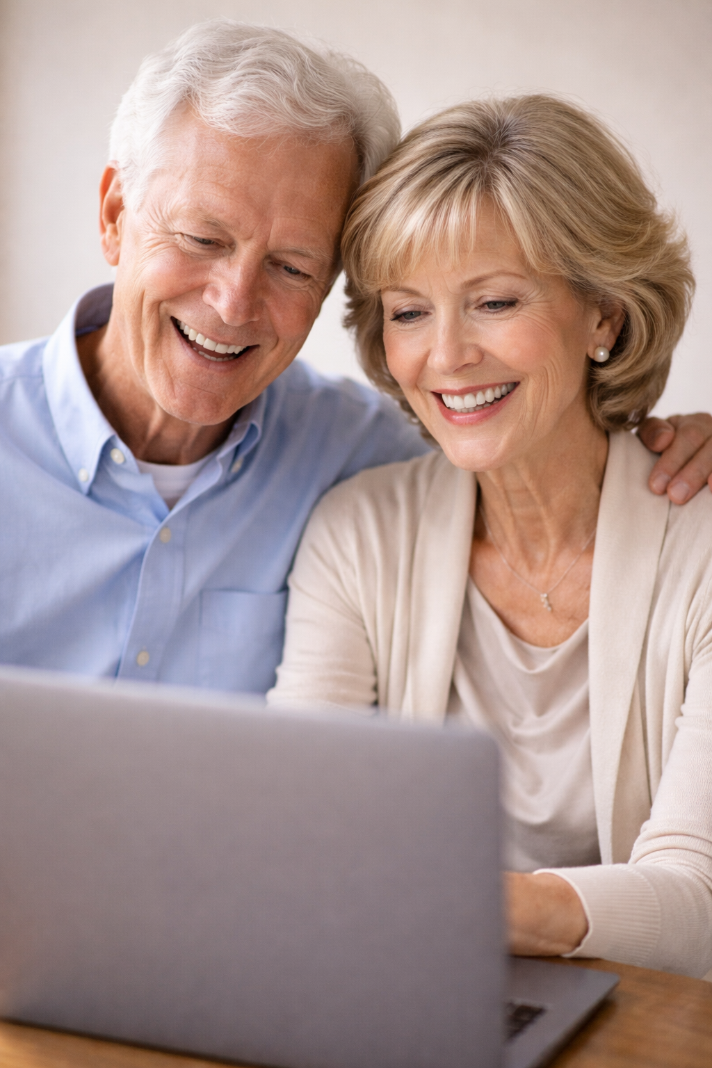 Older adults enjoying time together